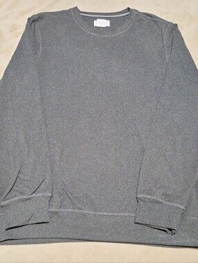 Boston Traders Men's Charcoal Gray Crewneck Sweater